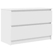 Mobile porta TV moderno con ampio vano contenitore per soggiorno 80 x 35 x 54 cm legno composito bianco 02_0051734
