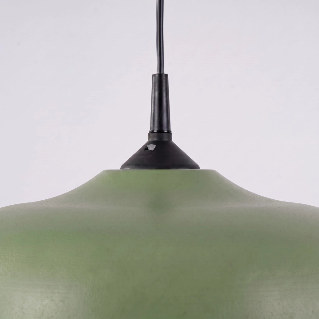 Lampada a sospensione GINA verde oliva