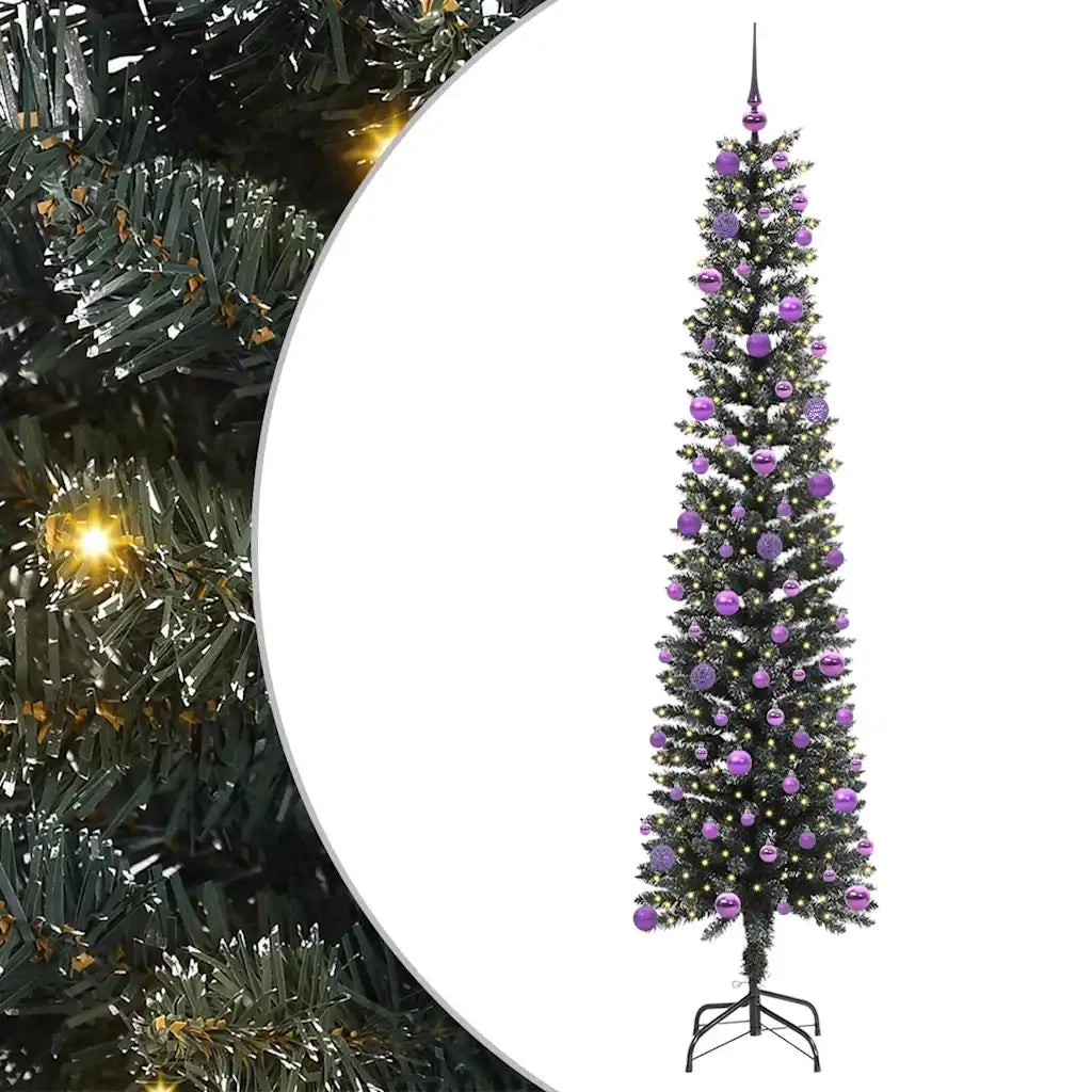 Albero di Natale | Decorazioni natalizie artificiale con 300 LED Verde 240 cm
