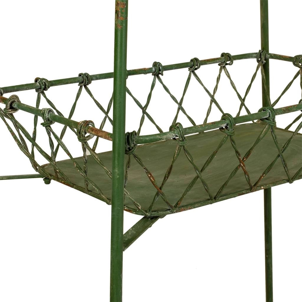 Scaffalatura metallica verde 76,8x47,5x195h