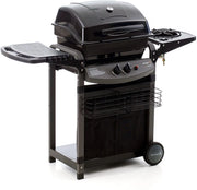 BARBECUE A GAS PIUSAPORILLO COTTURA PIETRA LAVICA FORNELLO LATERALE AREA 51X37