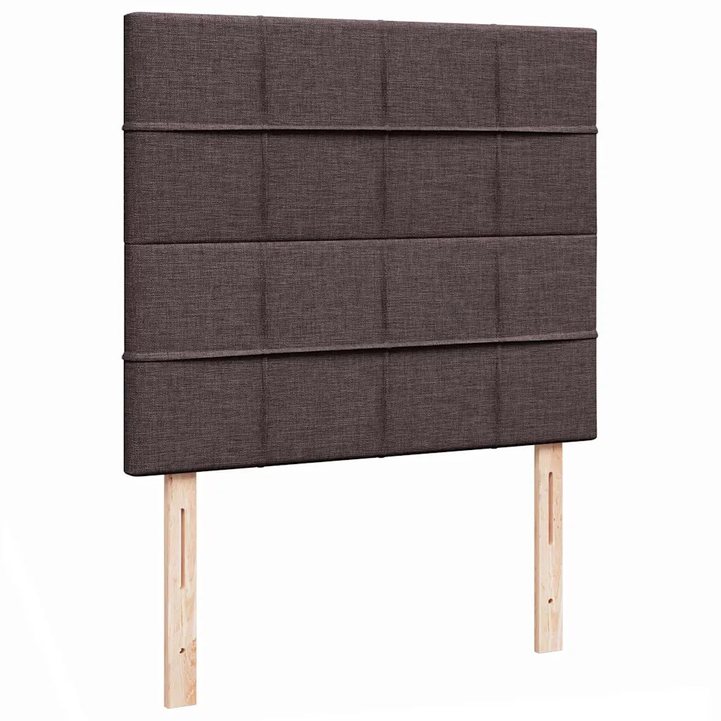 Struttura Letto Pouf con Materasso 120x200 cm in Tessuto 3313999