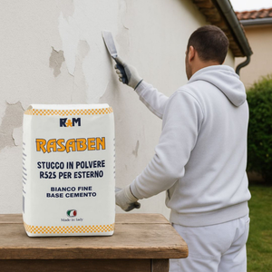 Durifiller stucco francese in polvere per esterni di alta qualità *** formato 5 kg, confezione 1
