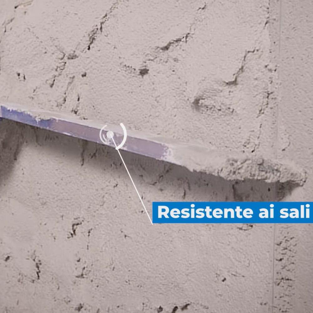 Intonaco deumidificante a base calce mape antique nhl eco risana mapei 20 kg