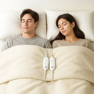 Termocoperta elettrica in lana sintetica zephir con sicurezza e comfort *** numero posti 2 piazze, confezione 1