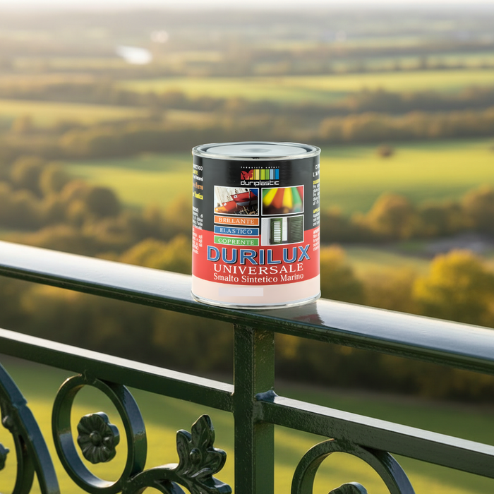 Durilux smalto sintetico marino lucido per legno e ferro bosco 524 ral 6005 *** formato 0,375 l, confezione 1