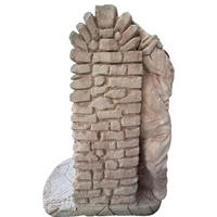 Fontana giardino calcestruzzo cemento senza rubinetto 75x35xh.91cm modello bimbo