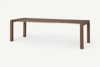 E-STYLO Tavolo allungabile moderno in MDF lucido, perfetto per chi ha spazi ridotti ma non vuole rinunciare a cene con parenti e amici, 90cm X 174/264cm H. 76cm