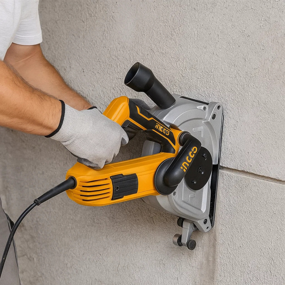 Scanalatore per muri 1500 w diametro 125 mm m14 tracce pareti tubazioni