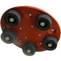 Disco abrasivo 5 mole carburo silicio maxititina abrasione levigatura