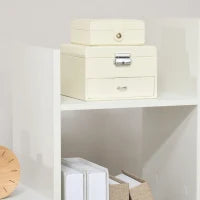 Mobile Libreria ad Albero con 13 Ripiani in Legno Truciolare, 96x30x150cm