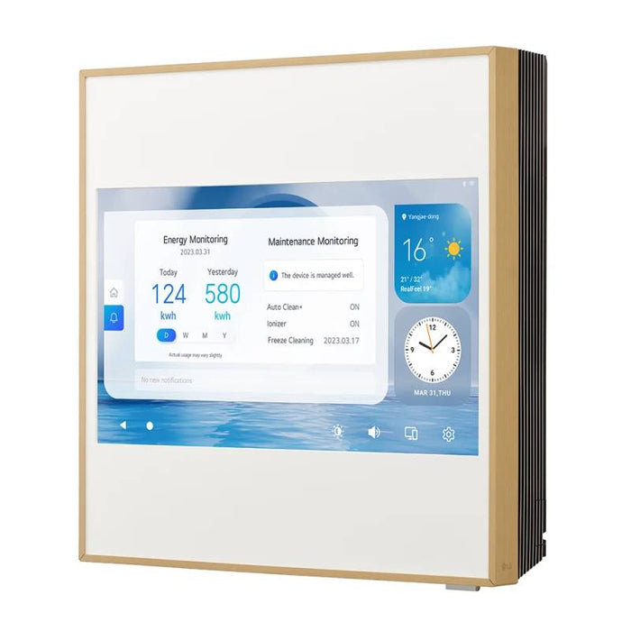 Condizionatore LG Dual Split Inverter ARTCOOL GALLERY LCD 9+9 con MU2R17 R-32 Wi-Fi integrato