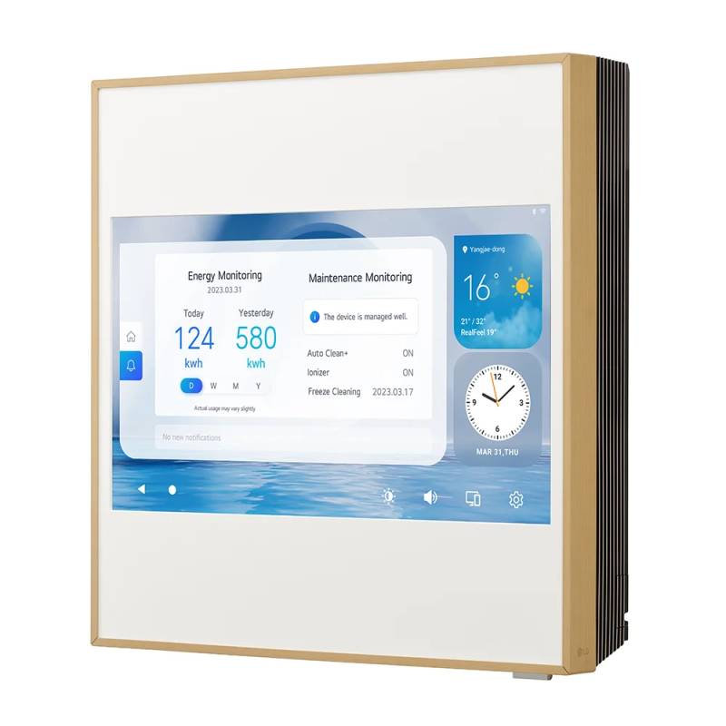 Condizionatore LG Dual Split Inverter ARTCOOL GALLERY LCD 9+12 con MU2R17 R-32 Wi-Fi integrato