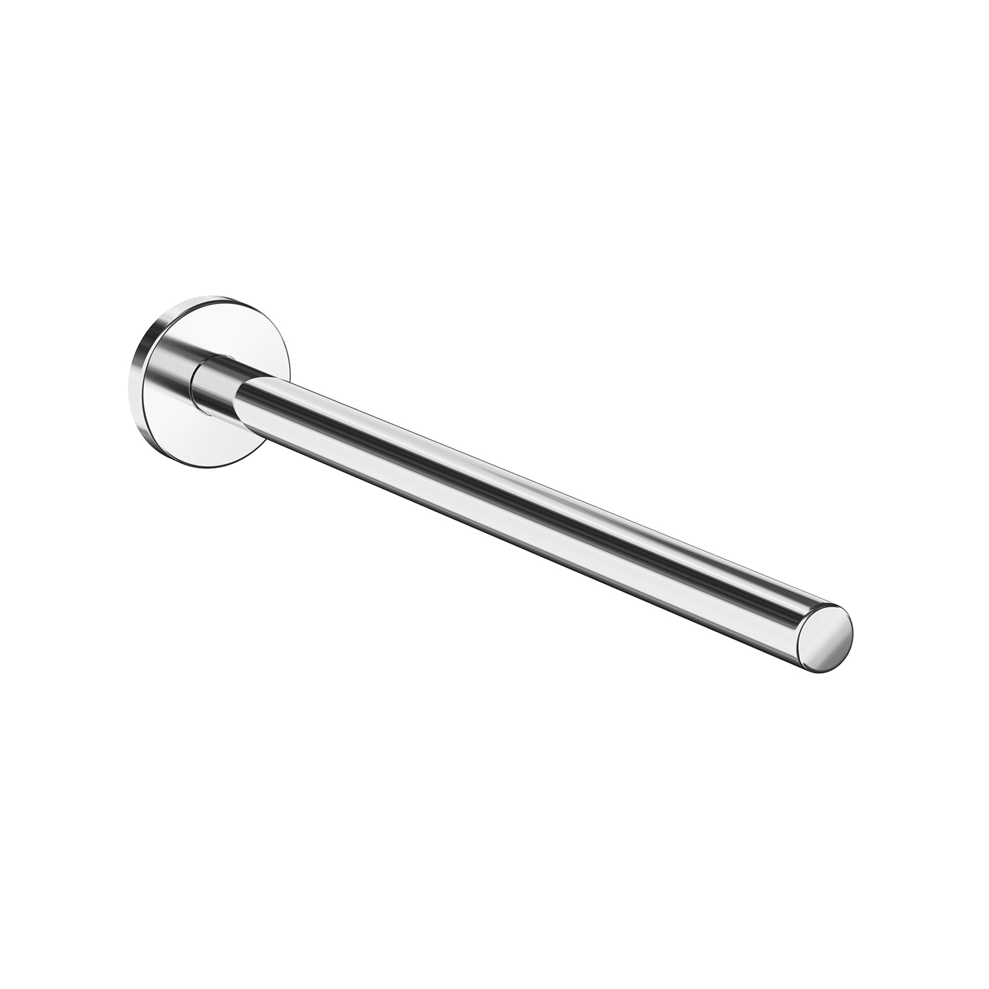 Inda - Porta asciugamani fisso a bandiera cromo lucido L.45