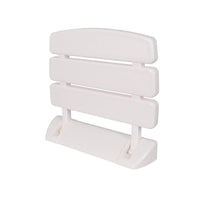 Inda - Sedile ribaltabile per doccia in ABS bianco lucido