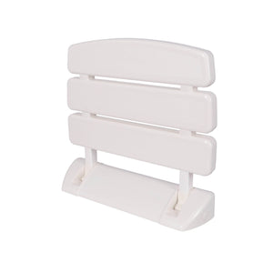 Inda - Sedile ribaltabile per doccia in ABS bianco lucido