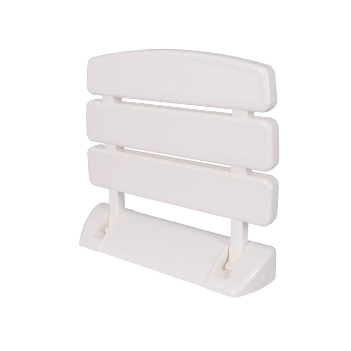 Inda - Sedile ribaltabile per doccia in ABS bianco lucido