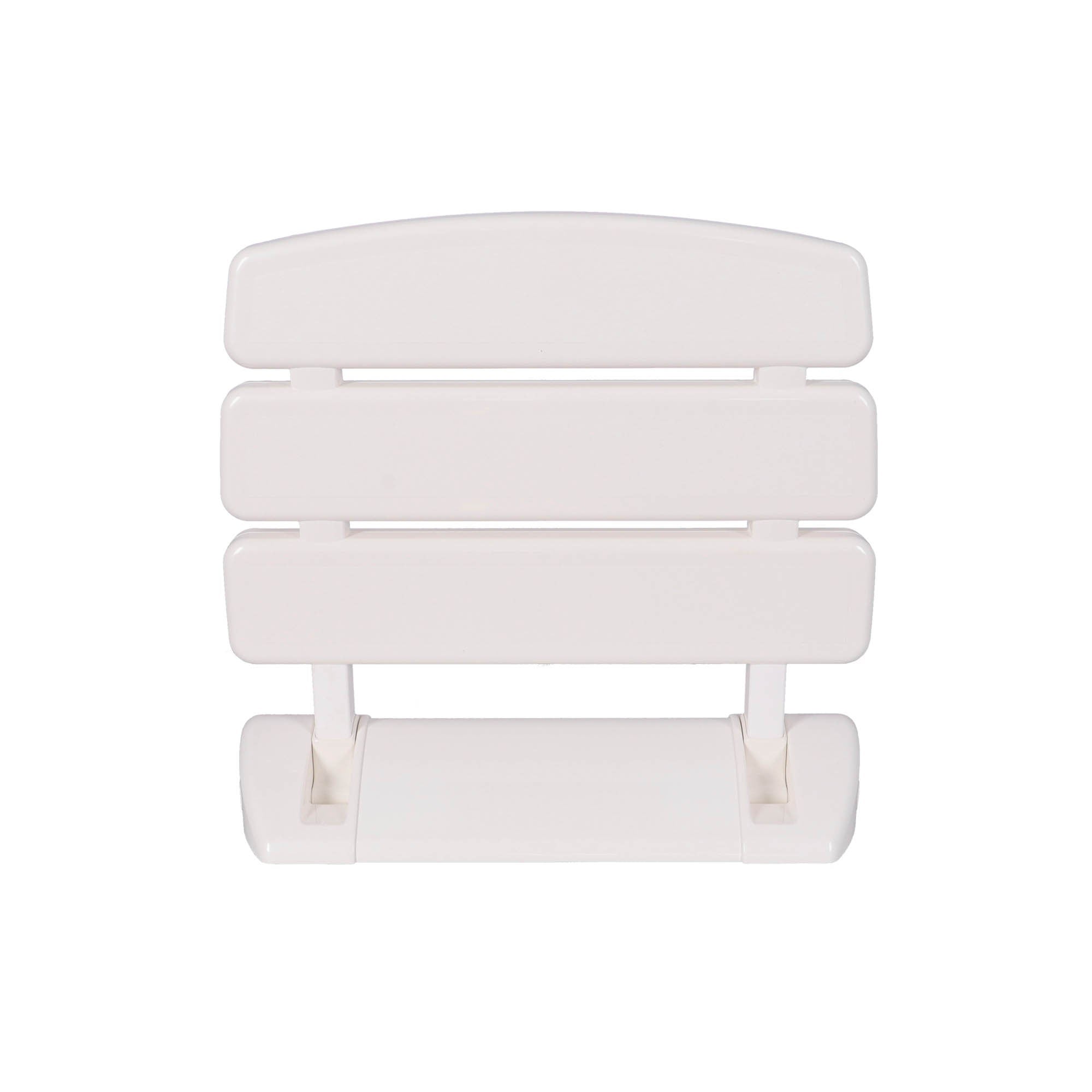 Inda - Sedile ribaltabile per doccia in ABS bianco lucido