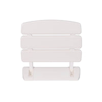 Inda - Sedile ribaltabile per doccia in ABS bianco lucido