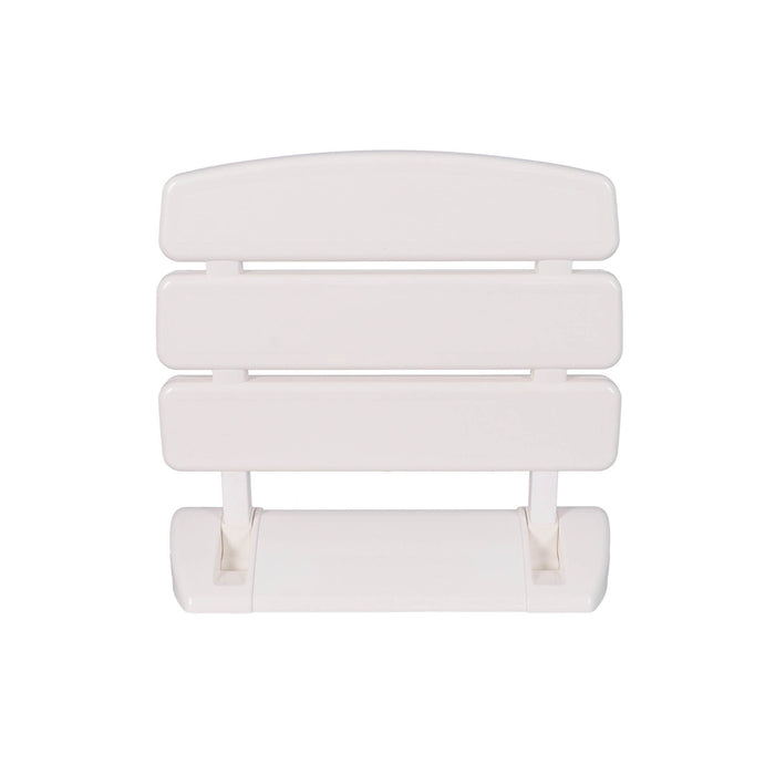 Inda - Sedile ribaltabile per doccia in ABS bianco lucido