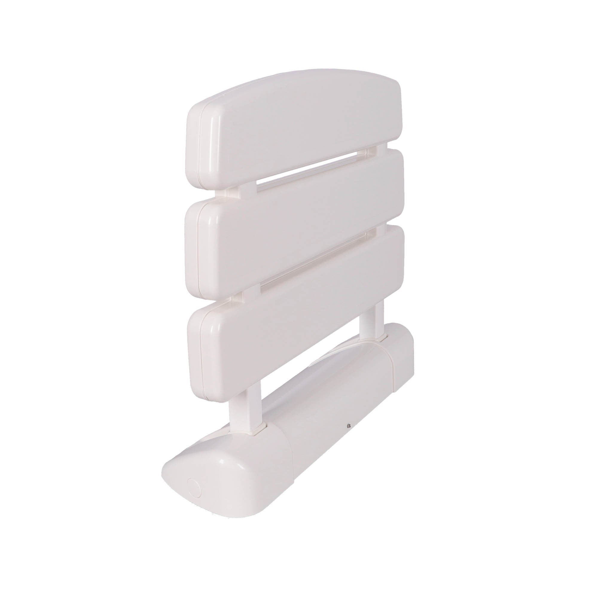 Inda - Sedile ribaltabile per doccia in ABS bianco lucido