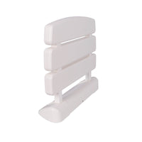 Inda - Sedile ribaltabile per doccia in ABS bianco lucido