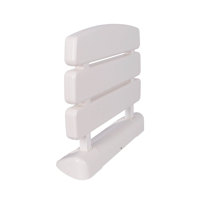 Inda - Sedile ribaltabile per doccia in ABS bianco lucido