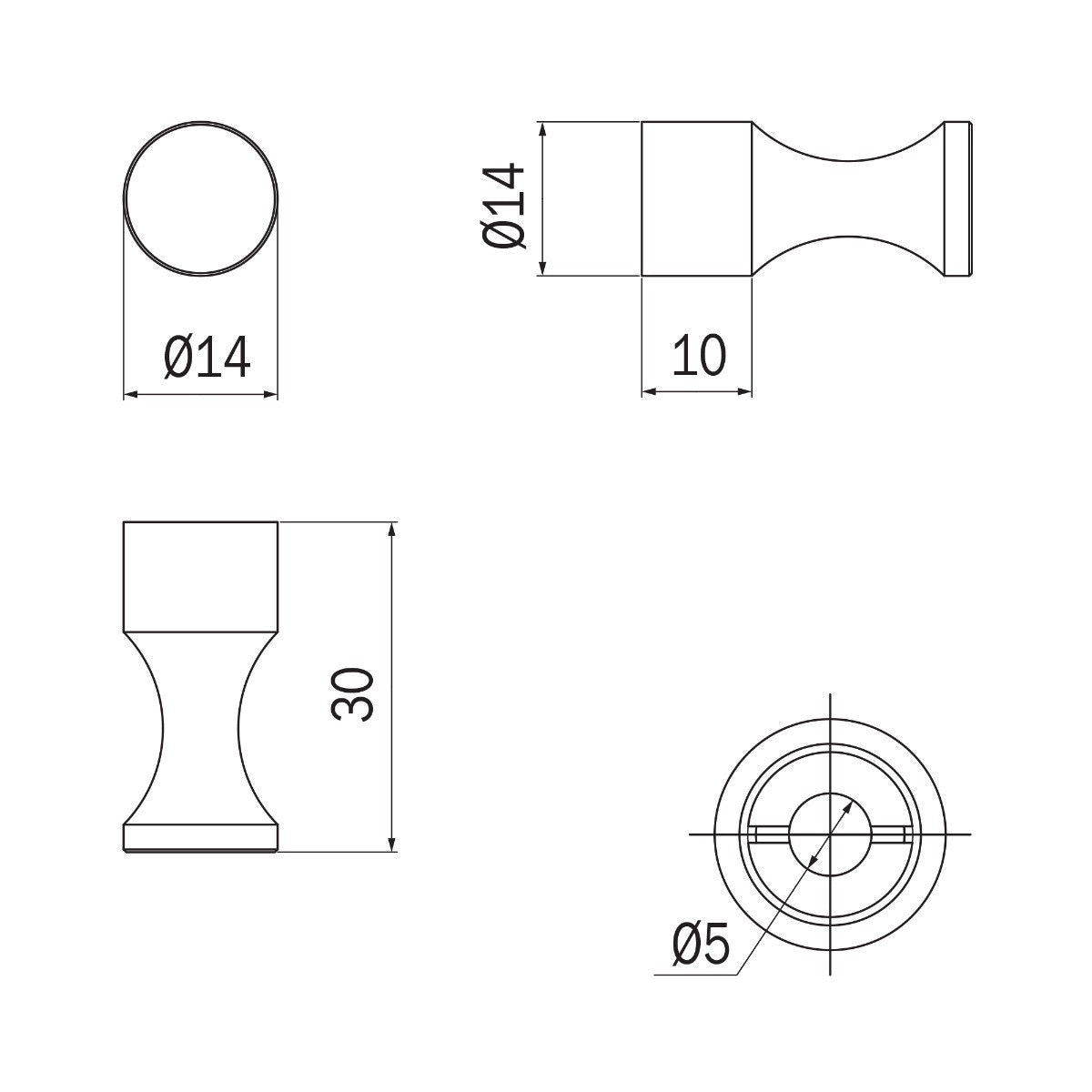 Inda - Coppia appendini bagno cromato lucido