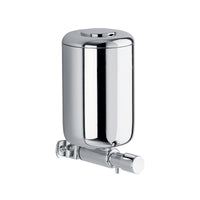 Inda - Dispenser sapone a parete con erogatore inferiore cromo lucido 0,5 Lt