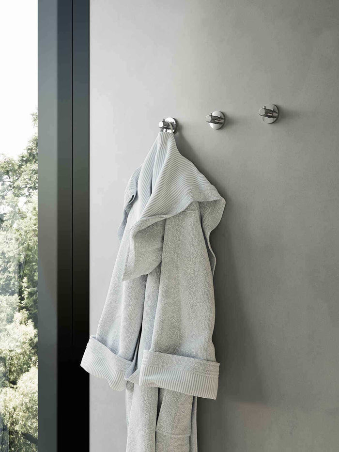 Inda - Appendiabiti a gancio Gealuna in acciaio cromato