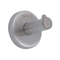 Inda - Appendiabiti a gancio Gealuna in acciaio spazzolato