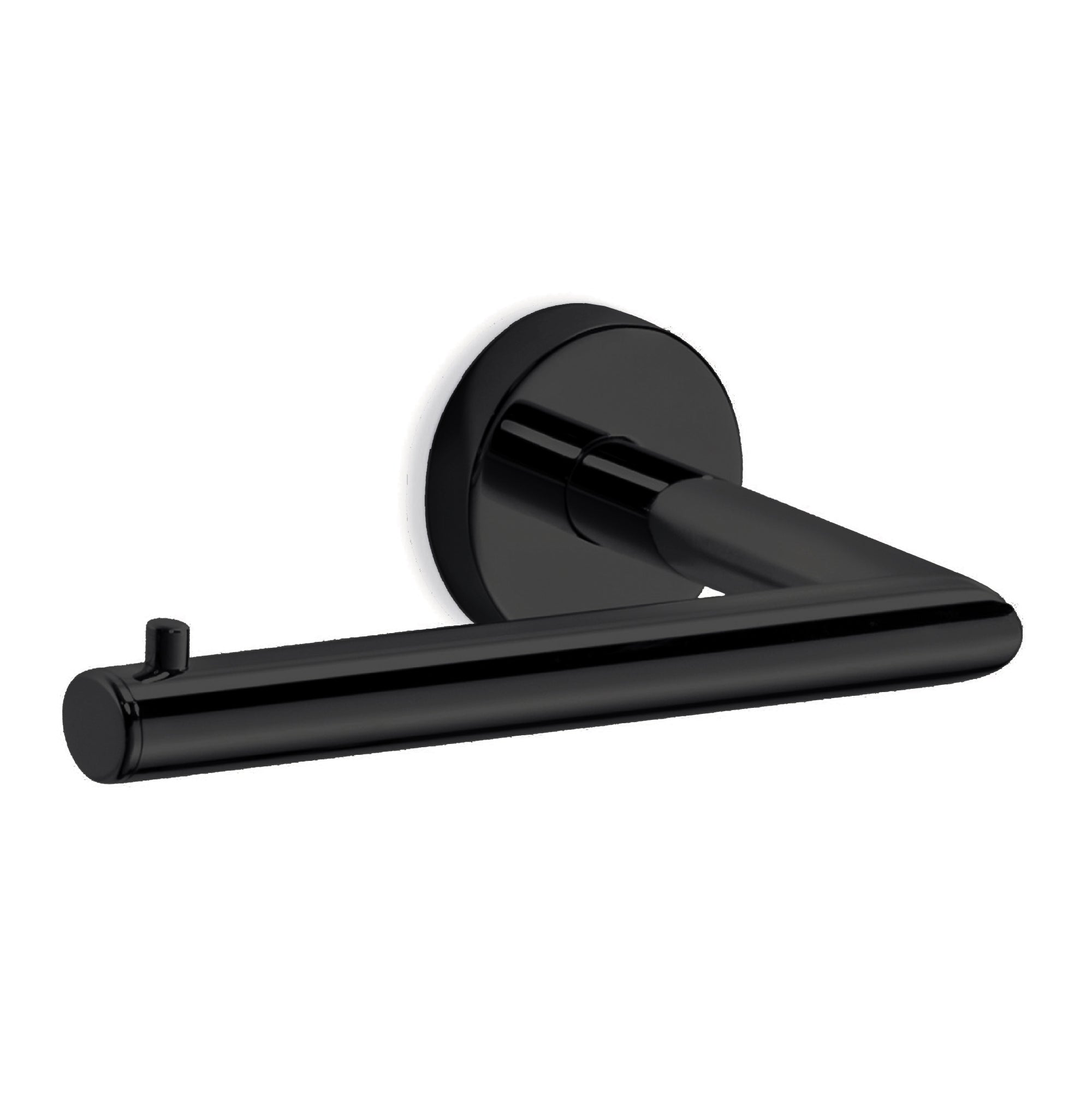 Inda - Portarotolo sinistro Gealuna in acciaio nero