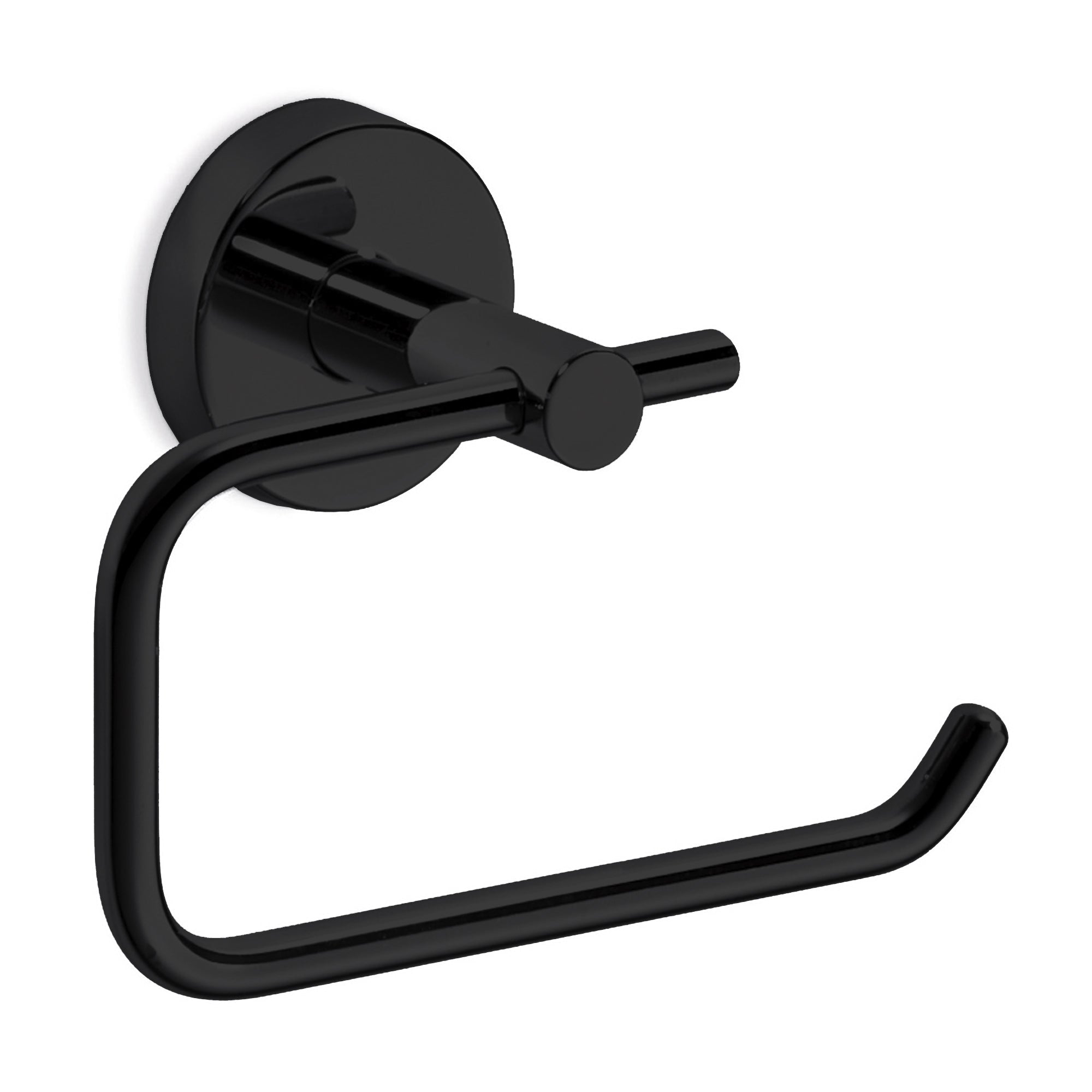 Inda - Portarotolo basculante Gealuna in acciaio nero