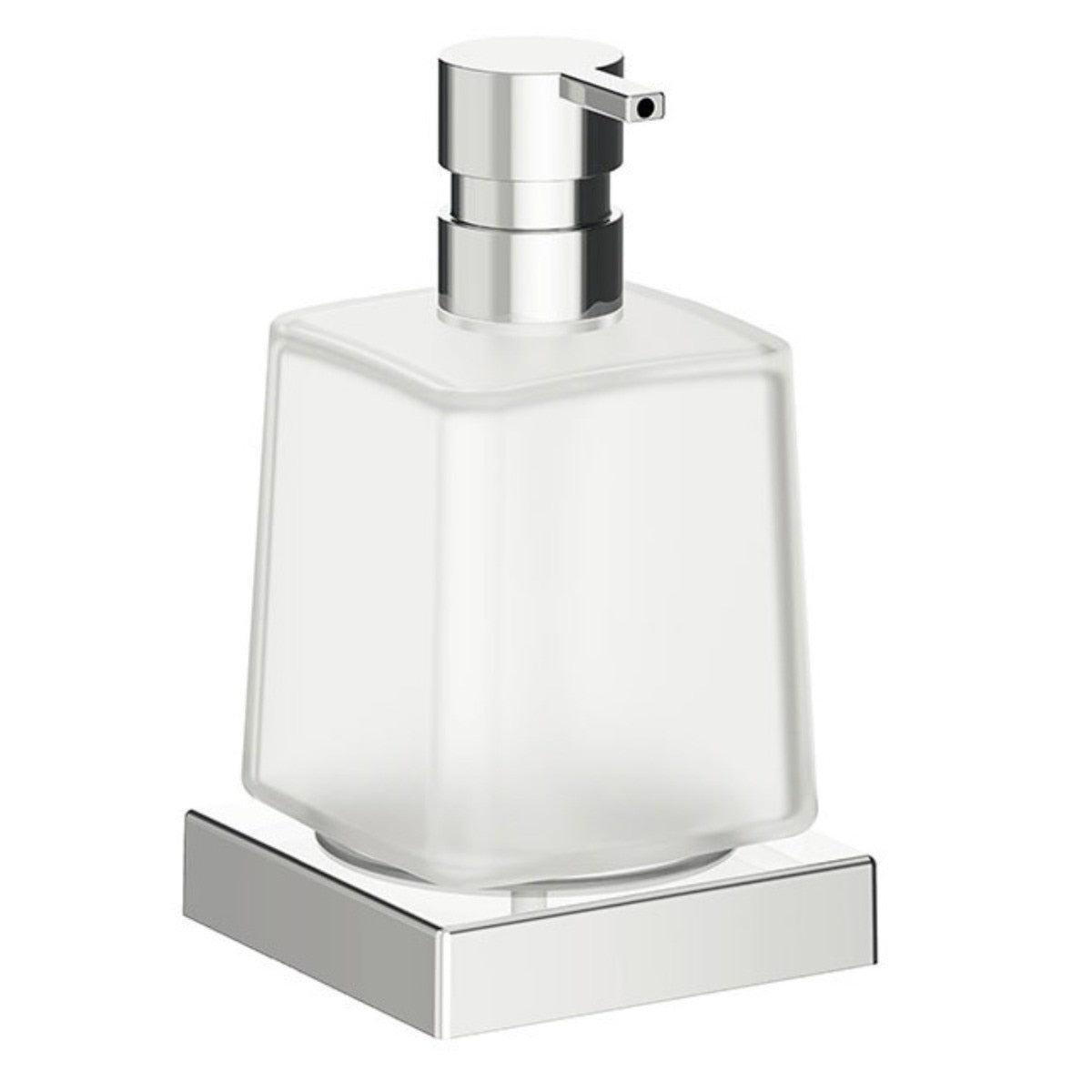 Inda - Dispenser sapone a parete Divo cromo lucido/satinato 250 ml