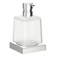 Inda - Dispenser sapone a parete Divo cromo lucido/satinato 250 ml