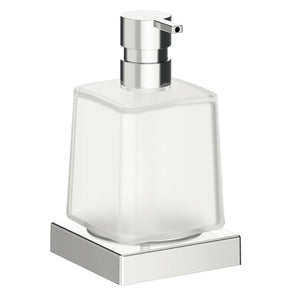 Inda - Dispenser sapone a parete Divo cromo lucido/satinato 250 ml