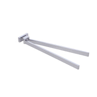 Inda - Porta asciugamani doppio a snodo Lea cromo lucido L.38 cm