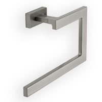 Inda - Porta asciugamani ad anello Lea nickel spazzolato