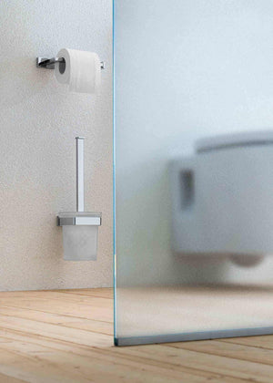 Inda - Portarotolo sinistro Lea cromo lucido