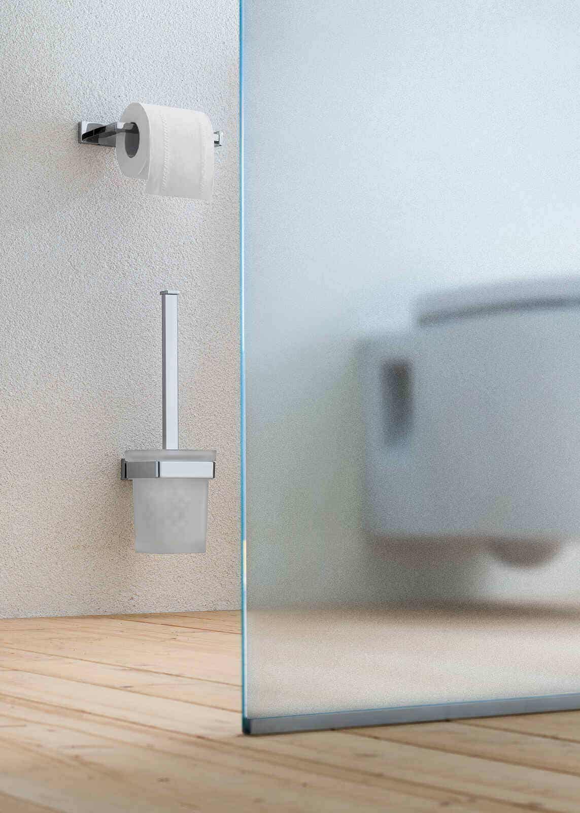 Inda - Portarotolo destro Lea cromo lucido