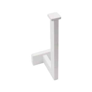 Inda - Portarotolo di scorta Lea bianco opaco