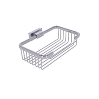 Inda - Cestino portaoggetti alto L.20 H.6 cm Lea cromo lucido