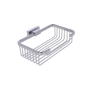 Inda - Cestino portaoggetti alto L.20 H.6 cm Lea cromo lucido