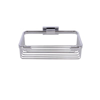 Inda - Cestino portaoggetti alto L.20 H.6 cm Lea cromo lucido