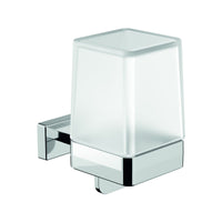 Inda - Dispenser sapone a leva a parete Lea cromo lucido/satinato 180 ml