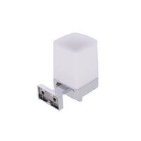 Inda - Dispenser sapone a leva a parete Lea cromo lucido/satinato 180 ml