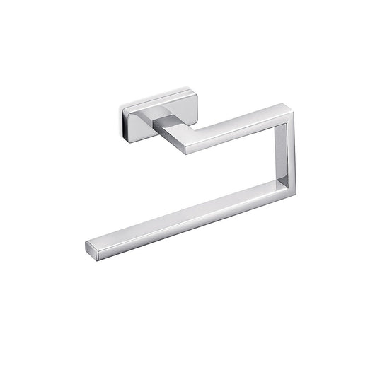 Inda - Porta asciugamani ad anello sinistro cromo lucido