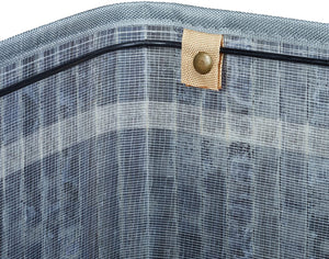 Portabiancheria rettangolare con sacco in cotone 65,5 cm grigio bambù 13_0001905_4