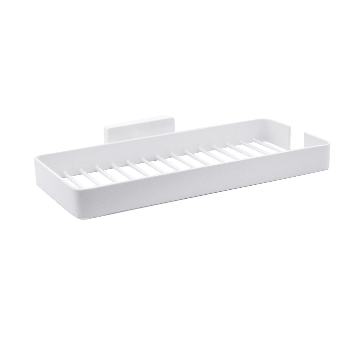 Inda - Portaoggetti doccia L.26 H.3 cm bianco lucido