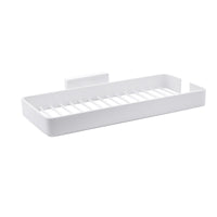 Inda - Portaoggetti doccia L.26 H.3 cm bianco lucido